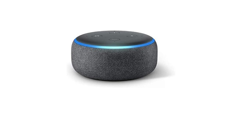 Controlado por voz com Alexa, o Echo Dot 3ª Geração é indicado para qualquer ambiente — Foto: Reprodução/Amazon