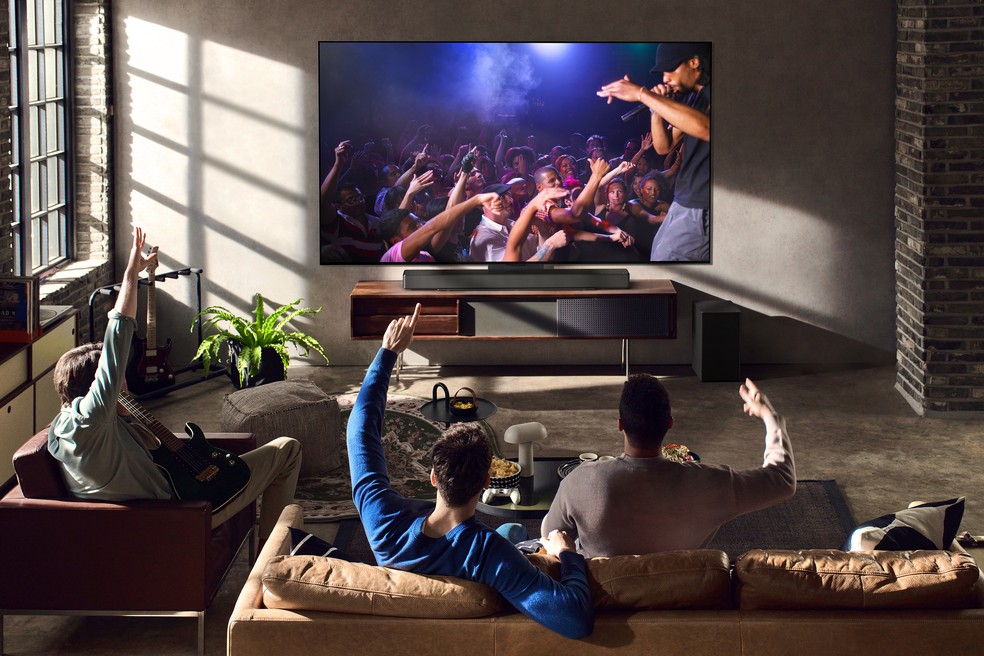 LG OLED evo C3 é um dos modelos mais procurados por jogadores — Foto: Divulgação/LG