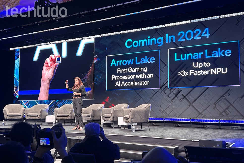 Intel revela processadores de 14ª geração para desktops — Foto: Tainah Tavares/TechTudo
