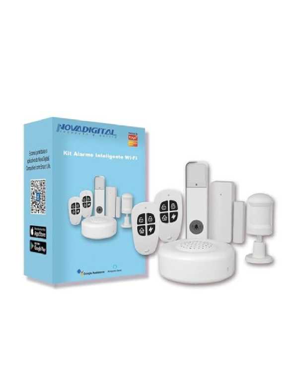Kit Alarme inteligente Wi-Fi Novadigital